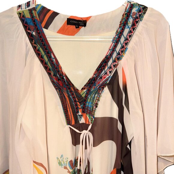 Como No by Biz Bohemian style dress Size Small - Picture 2 of 6